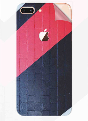 Snooky Apple iPhone 8 Plus Mobile Skin(Black)