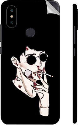 Snooky Mi A2 Mobile Skin(Black)