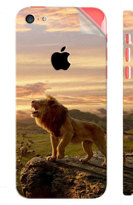 Snooky Apple iPhone 5c Mobile Skin(Green)