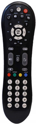 Pooja REMOTE COMPATIBLE FOR VIDEOCON LCD WITH INBUILT D2H SET UP BOX Remote Controller(Black) – at Rs 349 ₹ Only