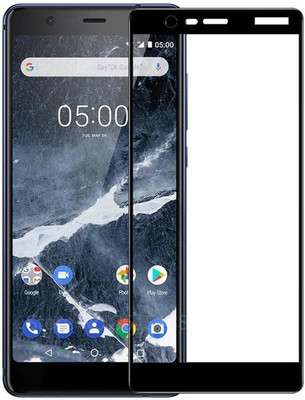 Ultimate Edge To Edge Tempered Glass for Nokia 3.1(Pack of 1)