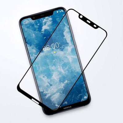 Ultimate Edge To Edge Tempered Glass for Nokia 8.1(Pack of 1)