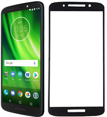 Mobizworld Edge To Edge Tempered Glass for Motorola Moto G6 Play(Pack of 1)