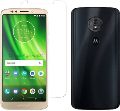 Mobizworld Tempered Glass Guard for Motorola Moto G6 Play(Pack of 1)
