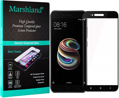 MARSHLAND Tempered Glass Guard for Mi A1(Pack of 1)