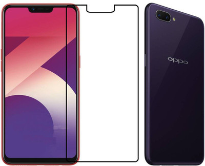 Highderabad Tech Tempered Glass Guard for Oppo A3s(Pack of 1)