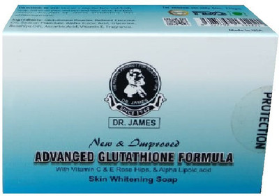 DR.JAMES Glutathione Skin Brightening Soap Pack Of 1(135 g)