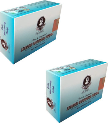 DR. JAMES Glutathione FOrmula Soap For SKin Brightening(Pack Of 2)(2 x 135 g)