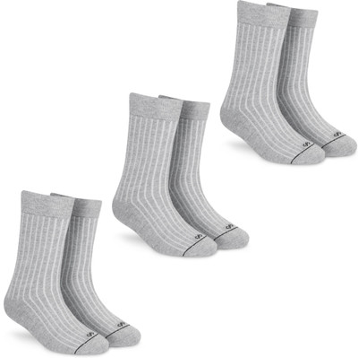 Dynamocks Men & Women Solid Mid-Calf/Crew(Pack of 3)