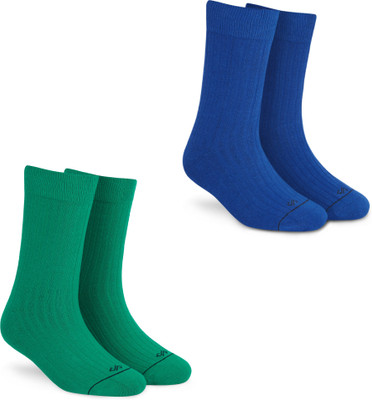 Dynamocks Men & Women Solid Mid-Calf/Crew(Pack of 2)