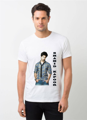 hamsa print world Printed Men Round Neck White T-Shirt