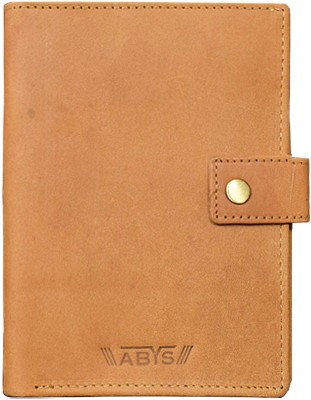 ABYS Women Casual, Ethnic, Evening/Party, Formal, Travel, Trendy Tan Genuine Leather Wallet(6 Card Slots)