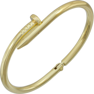 DzineTrendz Brass Gold-plated Kada