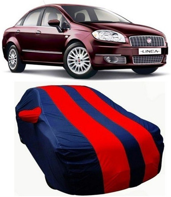 DgTrendz Car Cover For Fiat Linea (With Mirror Pockets)(Multicolor)