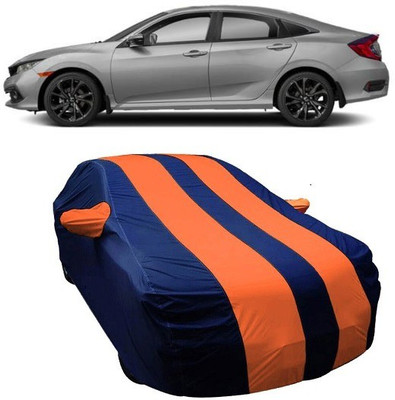 DgTrendz Car Cover For Honda Civic (With Mirror Pockets)(Multicolor)