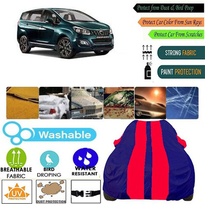 MotohunK Car Cover For Mahindra Marazzo (With Mirror Pockets)(Red, Blue, For 2019 Models)