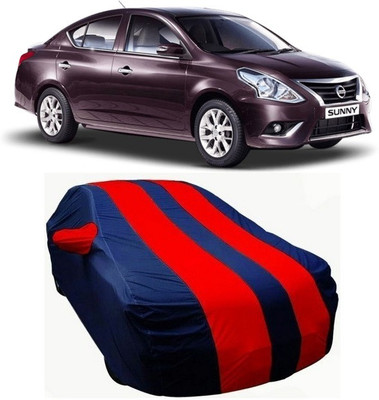 DgTrendz Car Cover For Nissan Sunny (With Mirror Pockets)(Multicolor)