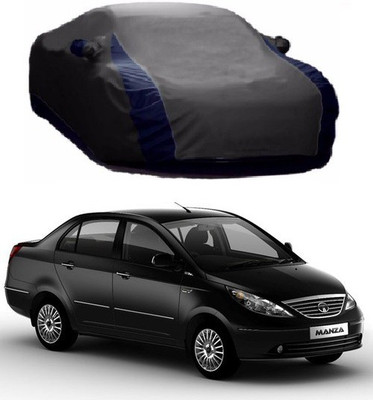 DgTrendz Car Cover For Tata Manza (With Mirror Pockets)(Multicolor)