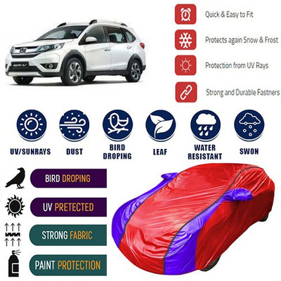 MotohunK Car Cover For Honda BRV (With Mirror Pockets)(Red, Blue, For 2019 Models)