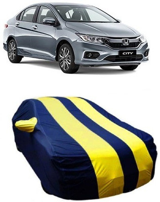DgTrendz Car Cover For Honda City i-Vtec (With Mirror Pockets)(Multicolor)