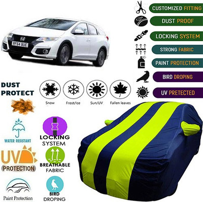 MotohunK Car Cover For Tata Estate (With Mirror Pockets)(Green, Blue, For 2019 Models)