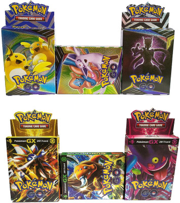 CrazyBuy Pokemon GX Trading Cards & Unbroken Bonds Epic Cards for Kids(Multicolor)
