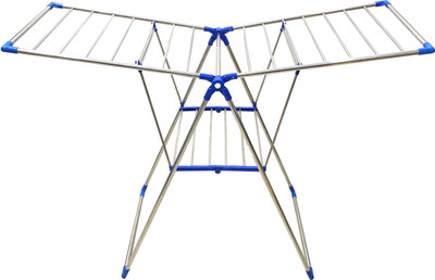 TNC Steel Floor Cloth Dryer Stand Made in India Foldable(1 Tier)