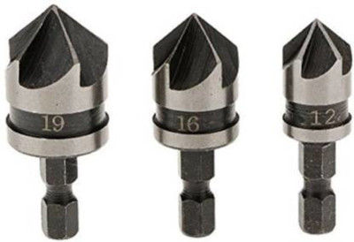 Vinayakart Countersink P Countersink Power Drill Bit Bore Set for Wood
