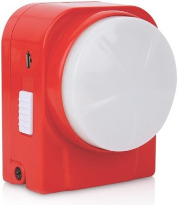 stupefying 3 STEP LED LIGHT (RECHARGEABLE) Emergency Light 1 hrs Lantern Emergency Light(Red)