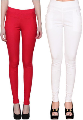 FeelBlue Multicolor Jegging(Solid)