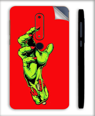 Snooky Nokia 6.1 Plus Mobile Skin(Red)