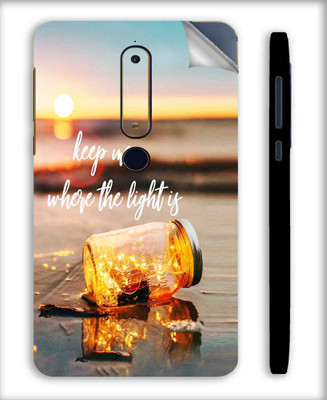 Snooky Nokia 6.1 Plus Mobile Skin(Blue)