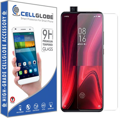 CELLGLOBE Edge To Edge Tempered Glass for Mi K20(Pack of 1)