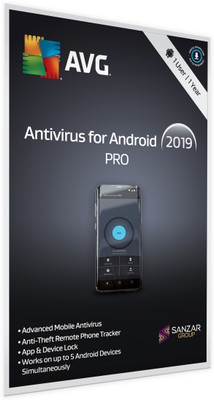 AVG Mobile Security 1 User 1 Year(Voucher)