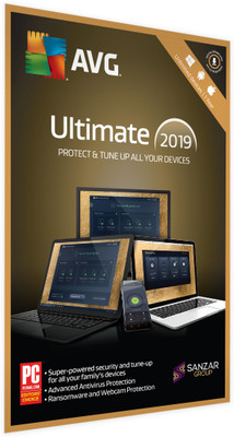 AVG Total Security Unlimited Devices User 1 Year(Voucher)