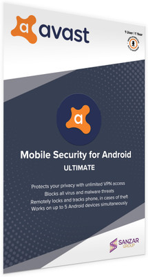 Avast Mobile Security 1 User 1 Year(Voucher)