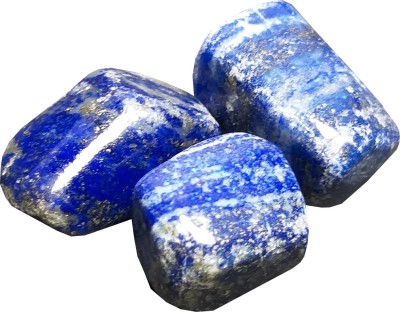 ALDOMIN Lapis Lazuli Healing Crystal Tumble Stone (Set Of 3 Pieces) Decorative Showpiece  -  2 cm(Crystal, Blue)