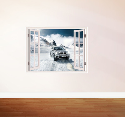 Creatick Studio 22 cm 'Wall Stickers for Bedroom Self Adhesive Sticker(Pack of 1)