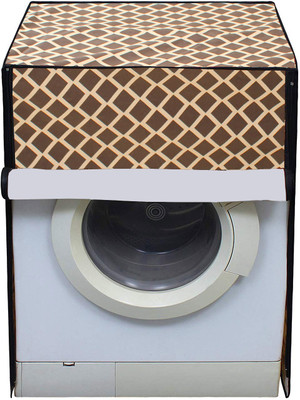 Stylista Front Loading Washing Machine  Cover(Width: 60.2 cm, Brown)