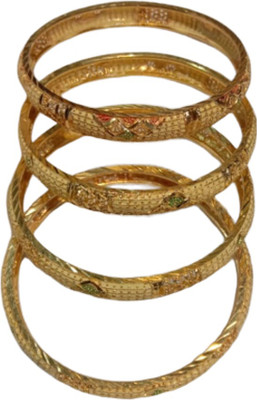 LEP Metal Bangle Set(Pack of 4)