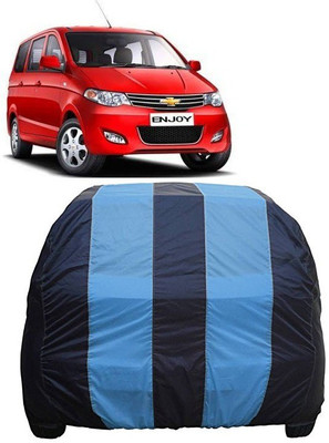 DgTrendz Car Cover For Chevrolet Enjoy (With Mirror Pockets)(Multicolor)