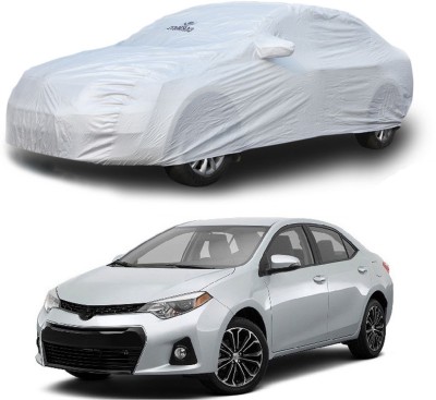 CARMATE Car Cover For Toyota Corolla (With Mirror Pockets)(Silver)