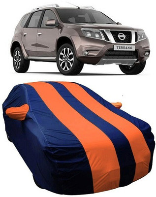 DgTrendz Car Cover For Nissan Terrano (With Mirror Pockets)(Multicolor)