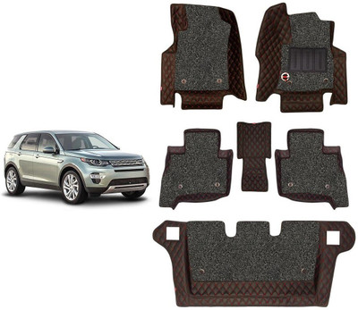 elegant Leatherite 7D Mat For  Range Rover Discovery Sport(Black, Red)