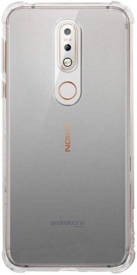 Helix Bumper Case for Nokia 7.1(Transparent, Shock Proof, Pack of: 1)