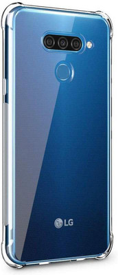 Helix Bumper Case for LG Q60(Transparent, Shock Proof, Pack of: 1)