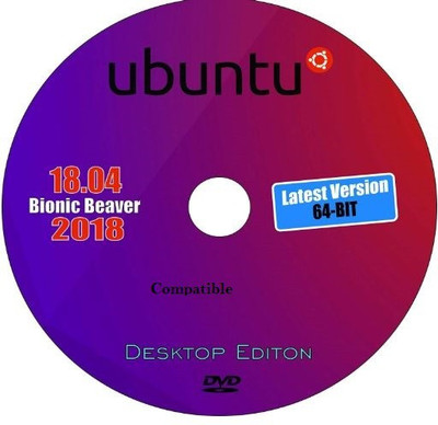 ubuntu Linux 18.04 DVD - OFFICIAL 64-bit release - Long Term Supported It’s easy to trial and install You don’t have to be an expert. 18.04 is the latest LTS (long-term supporte)