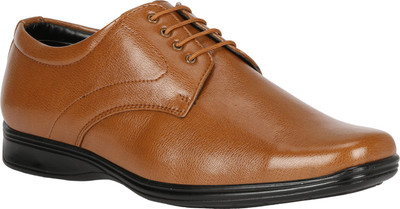 Vincenzo Formal Shoes for Men/ Lace-up Shoes / Shoes for Office & Parties & All Occasions Lace Up For Men(Tan , 13)