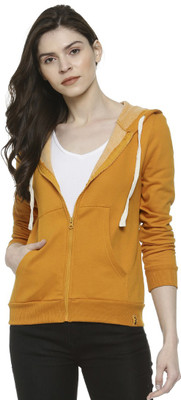 CAMPUS SUTRA Full Sleeve Solid Women Sweatshirt