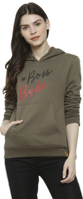 CAMPUS SUTRA Full Sleeve Printed Women Sweatshirt